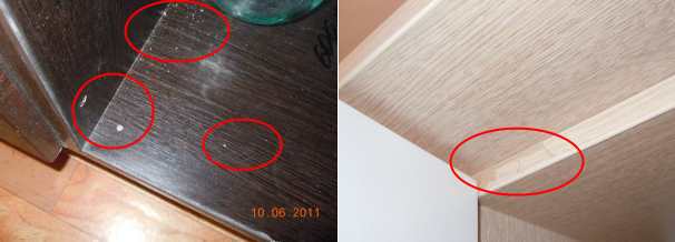 Клеевые пятна