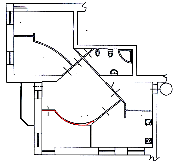 План квартиры после перепланировки